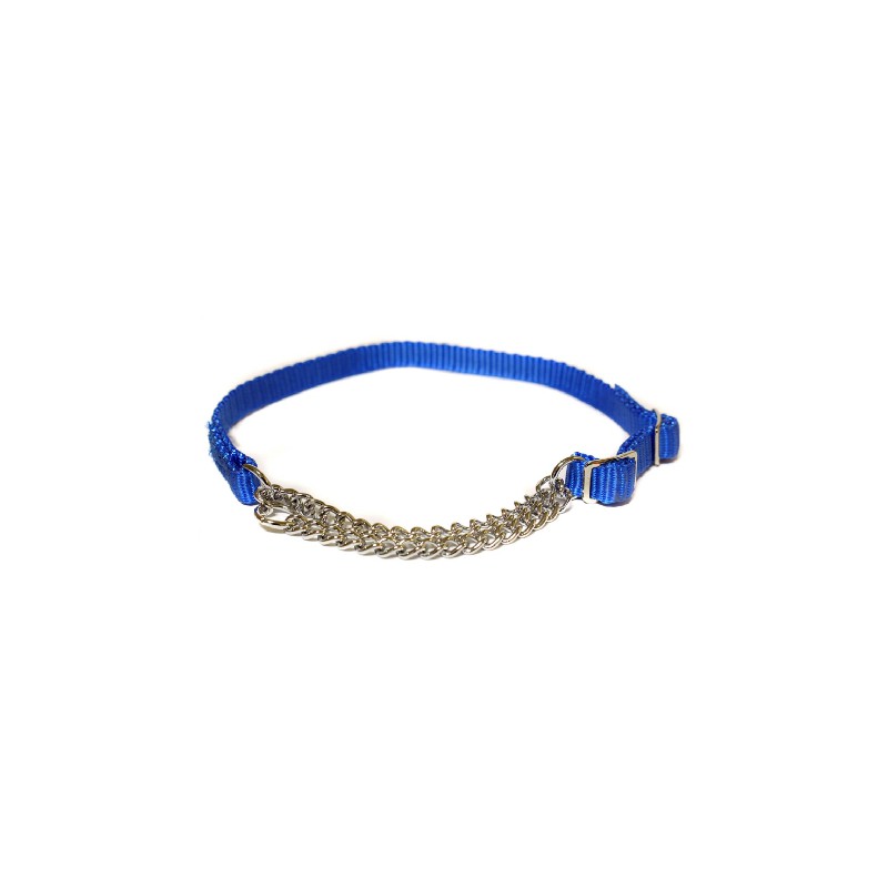 Canac Combi Dog Collar Blue 3/4" (Fits 16"-24") Canac Combi Dog Collar Blue 3/4" (Fits 16"-24")