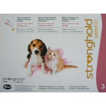 Stronghold - Puppy/Kitten - 15mg x 3 Pipettes