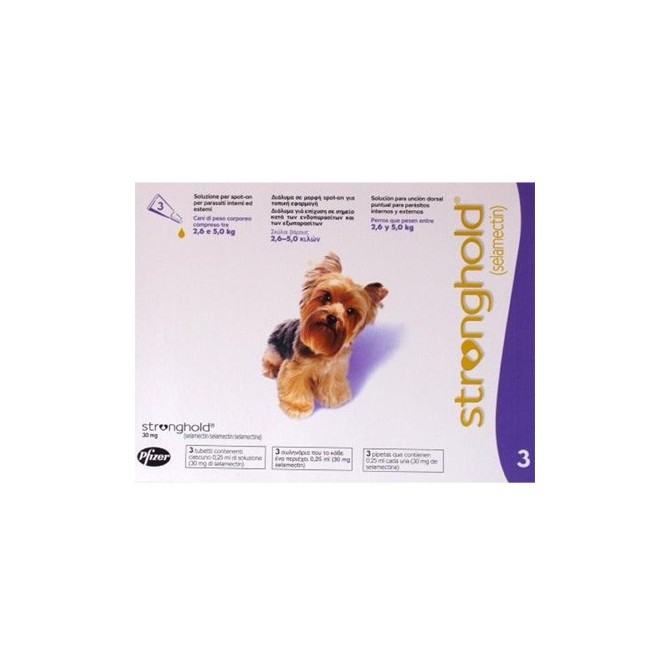 Stronghold - Toy Dog - 30mg x 3 Pipettes