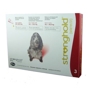 Stronghold - Medium Dog - 120mg x 3 Pipettes