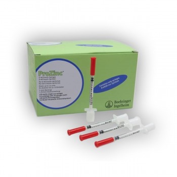 Prozinc Insulin Syringes 0.3ml - Box of 120