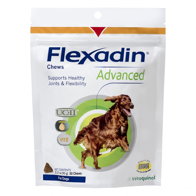Flexadin Advanced Chewable Tablets for Cats and Dogs - Pot of 30 Flexadin Advanced Chewable Tablets for Cats and Dogs - Pot of 30