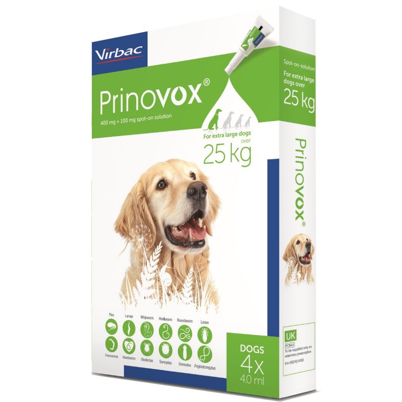 Prinovox Dog and Cat Prinovox Flea and Worm Treatment