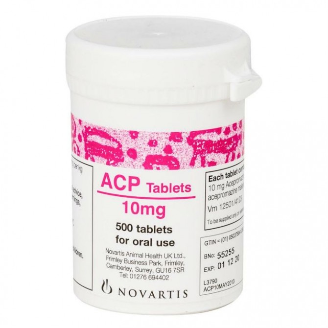 ACP - 10mg Acepromezine - Pot of 500