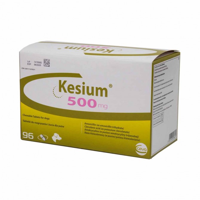 500mg Kesium Chewable Tablets for Dogs - per Tablet