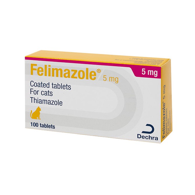 5mg Felimazole Tablet for Cats - per Tablet