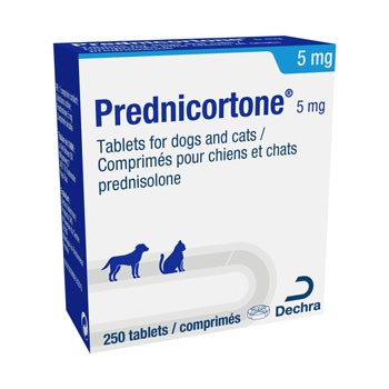 Prednicortone 5mg Tablet for Dogs and Cats - Price per Tablet