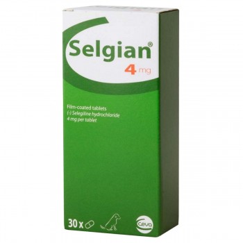 4mg Selgian Tablet for Dogs - Price per Tablet
