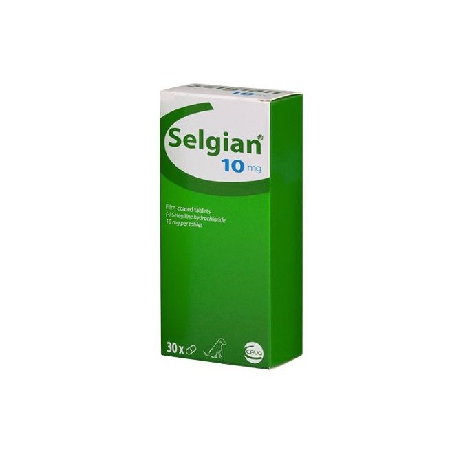 10mg Selgian Tablet for Dogs - Price per Tablet