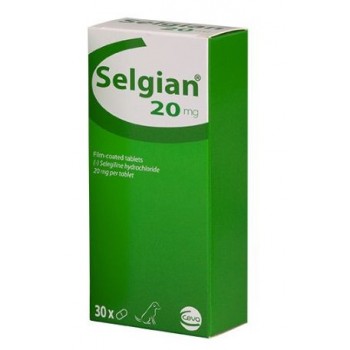 20mg Selgian Tablet for Dogs - Price per Tablet