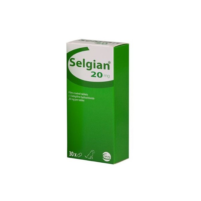20mg Selgian Tablet for Dogs - Price per Tablet