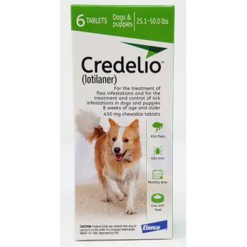 450mg Credelio Tablets for Dogs - Pack of 6