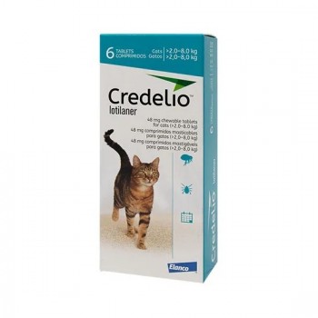 48mg Credelio Tablets for Cats - Pack of 6