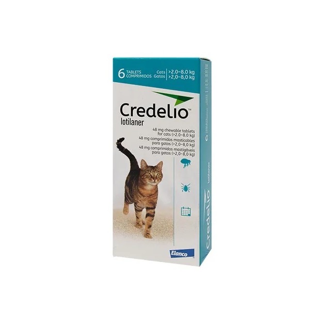 48mg Credelio Tablets for Cats - Pack of 6