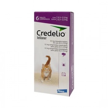 12mg Credelio Tablets for Cats - Pack of 6