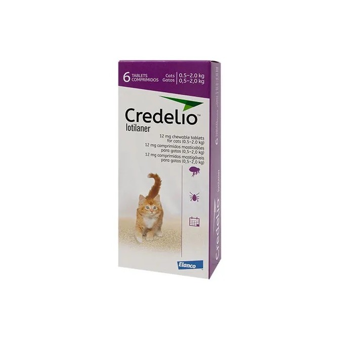 12mg Credelio Tablets for Cats - Pack of 6