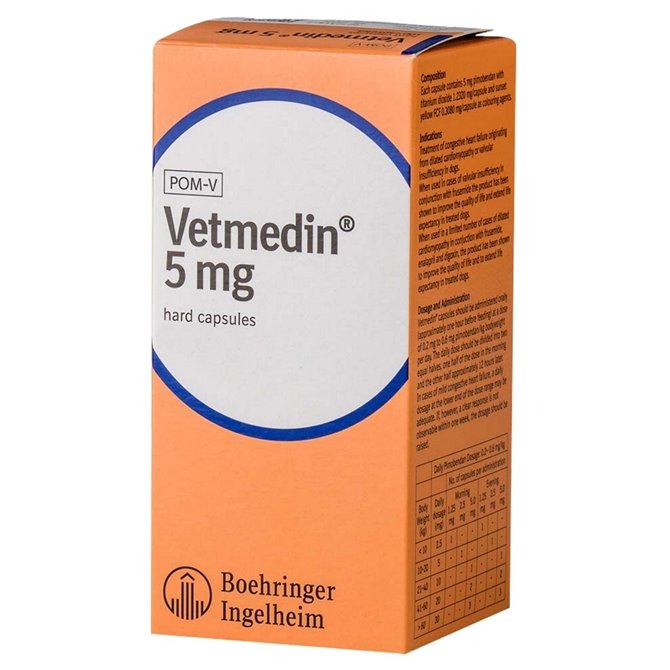 Vetmedin 5mg Capsule - per Capsule