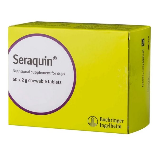 Seraquin for Large Dogs - Pack of 60 x 2g tablets 