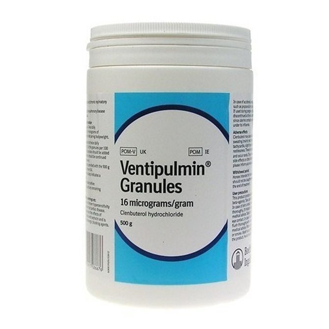 Ventipulmin Granules for Horses - 500g