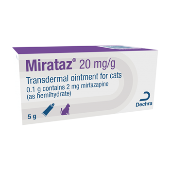 Mirataz for Cats - 20mg/g - 5g Tube