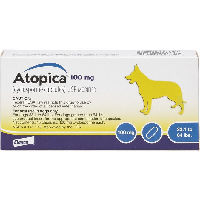 100mg Atopica Capsule - per Capsule