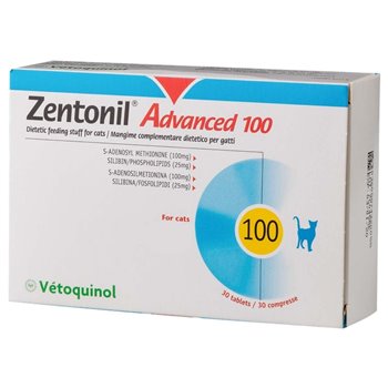 Zentonil Advanced 100mg Liver Tablets for Dogs - Pack of 30
