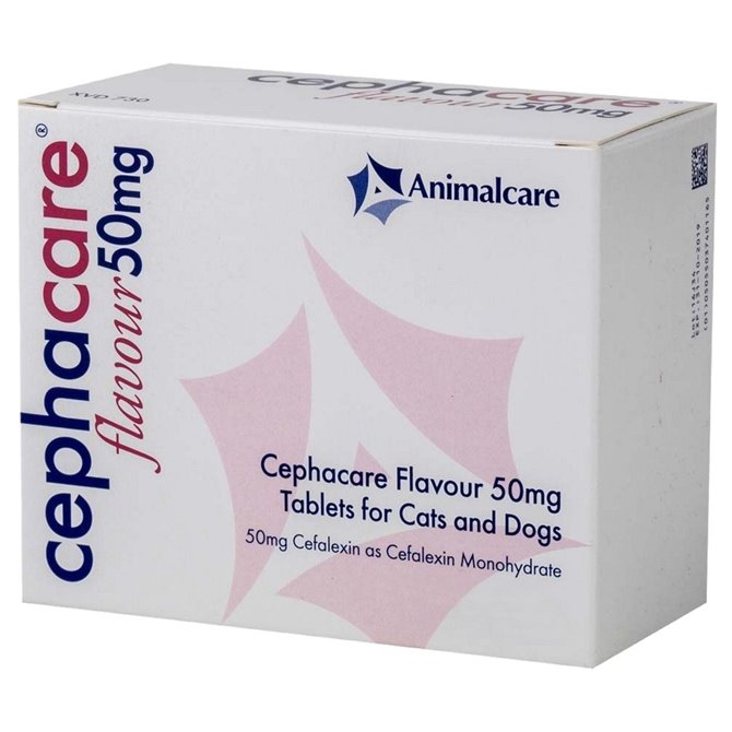 50mg Cephacare Flavour Tablet - per Tablet