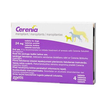 Cerenia 24mg x 4 Tablets