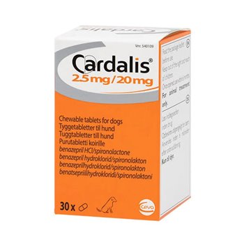 2.5mg/20mg Cardalis Tablet for Dogs - per tablet