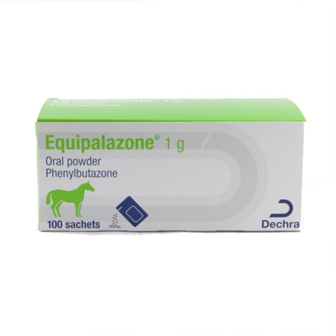 Equipalazone for horses