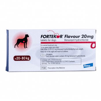 20mg Fortekor Flavour Tablet - per Tablet