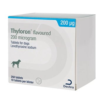 Thyforon 200 (Forthyron) Tablet for Dogs - per Tablet