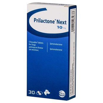 Prilactone Next 10mg Tablet for Dogs Spironolactone - per Tablet