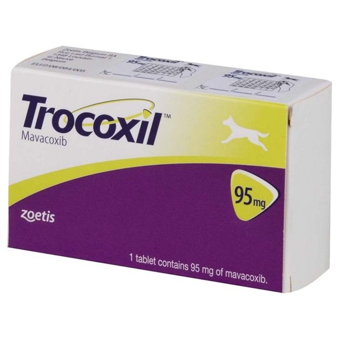 Trocoxil 95mg Chewable Tablets Mavacoxib - Pack of 2