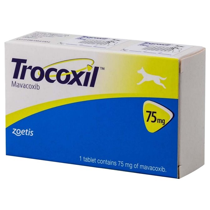 Trocoxil 75mg Chewable Tablets Mavacoxib - Pack of 2