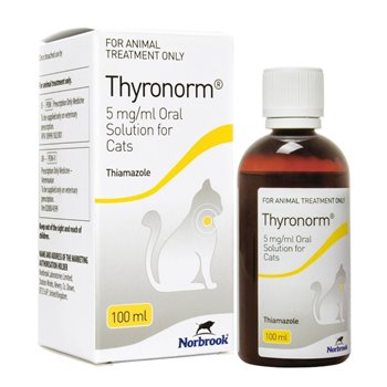 100ml Thyronorm for Cats 5mg/ml Oral Solution