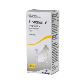 30ml Thyronorm for Cats 5mg/ml Oral Solution