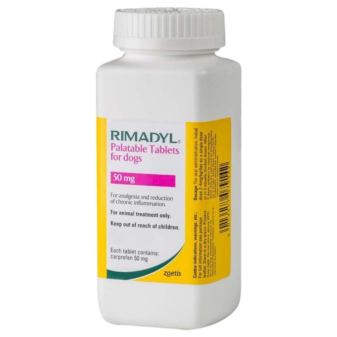 50mg Rimadyl Palatable Tablet - per Tablet