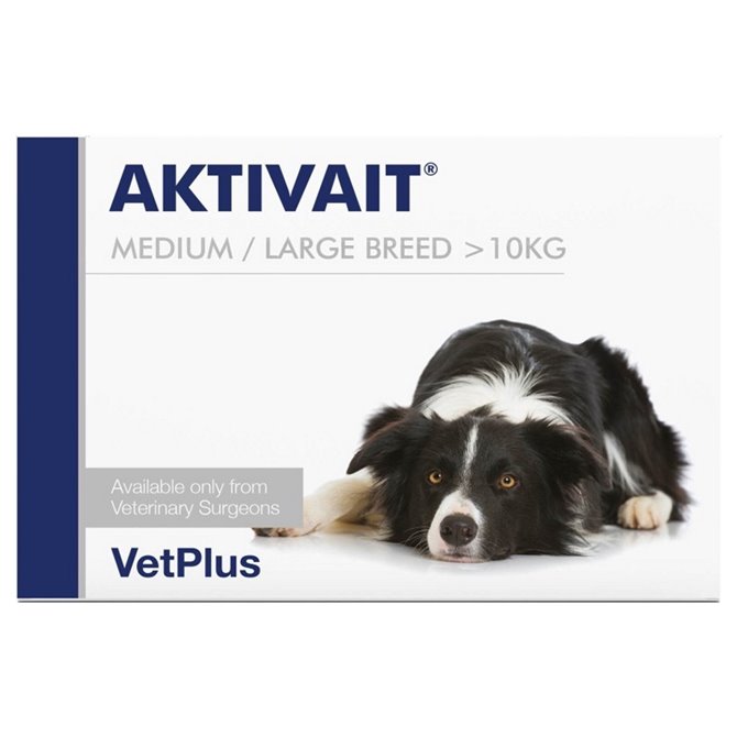 Aktivait Tablets for Medium/Large Dogs - Pack of 60
