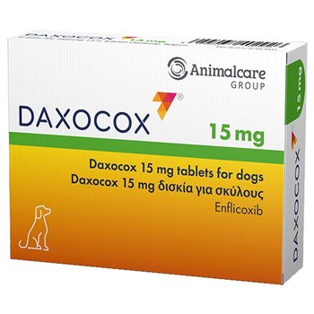 15mg Daxocox Tablets for Dogs - Pack of 4