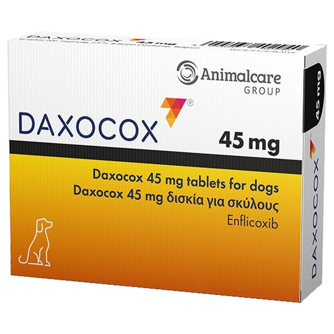 45mg Daxocox Tablets for Dogs - Pack of 4