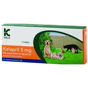 5mg Kelapril for Dogs & Cats - per Tablet