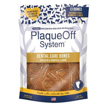 PlaqueOff Bones - Chicken & Pumpkin 482g