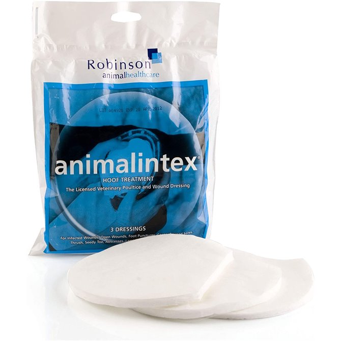 Animalintex Equine Hoof Treatment - Pack of 3