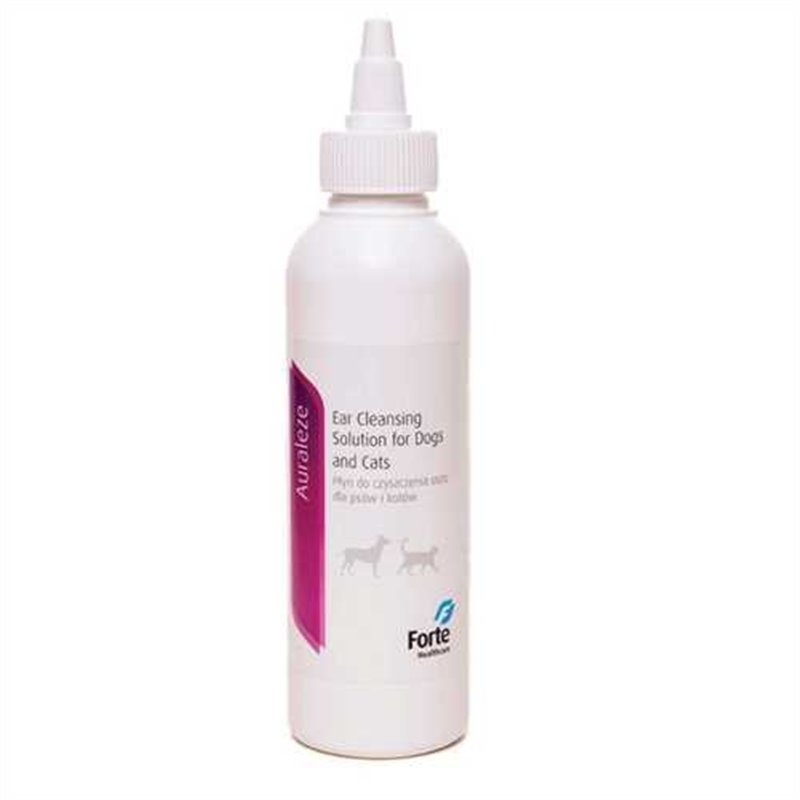 Auraleze Ear Cleansing Solution for Cats & Dogs 250ml Auraleze