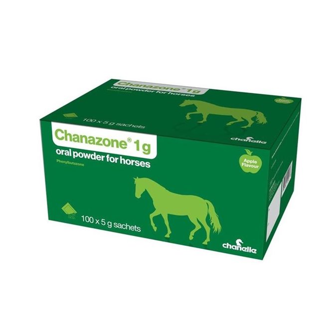 Chanazone Powder for Horses - Box of 100 Sachets