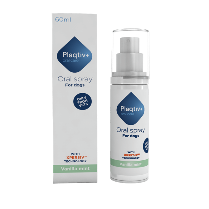 Plaqtiv+ Oral Spray for Cats and Dogs - 60ml