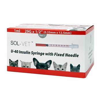 Caninsulin Syringes 1ml - Pack of 30
