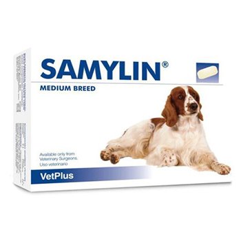 Samylin Tablets - Medium Breed - Dogs 10kg - 30kg - Pack of 30