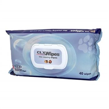 CLX Cleansing Wipes for Cats and Dogs - Pack of 40